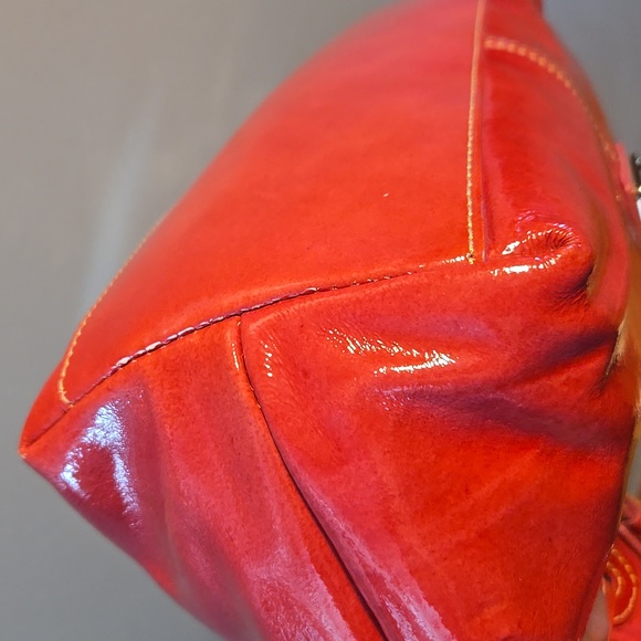 Dooney & Bourke Pink Patent Leather Satchel - Picture 9 of 15